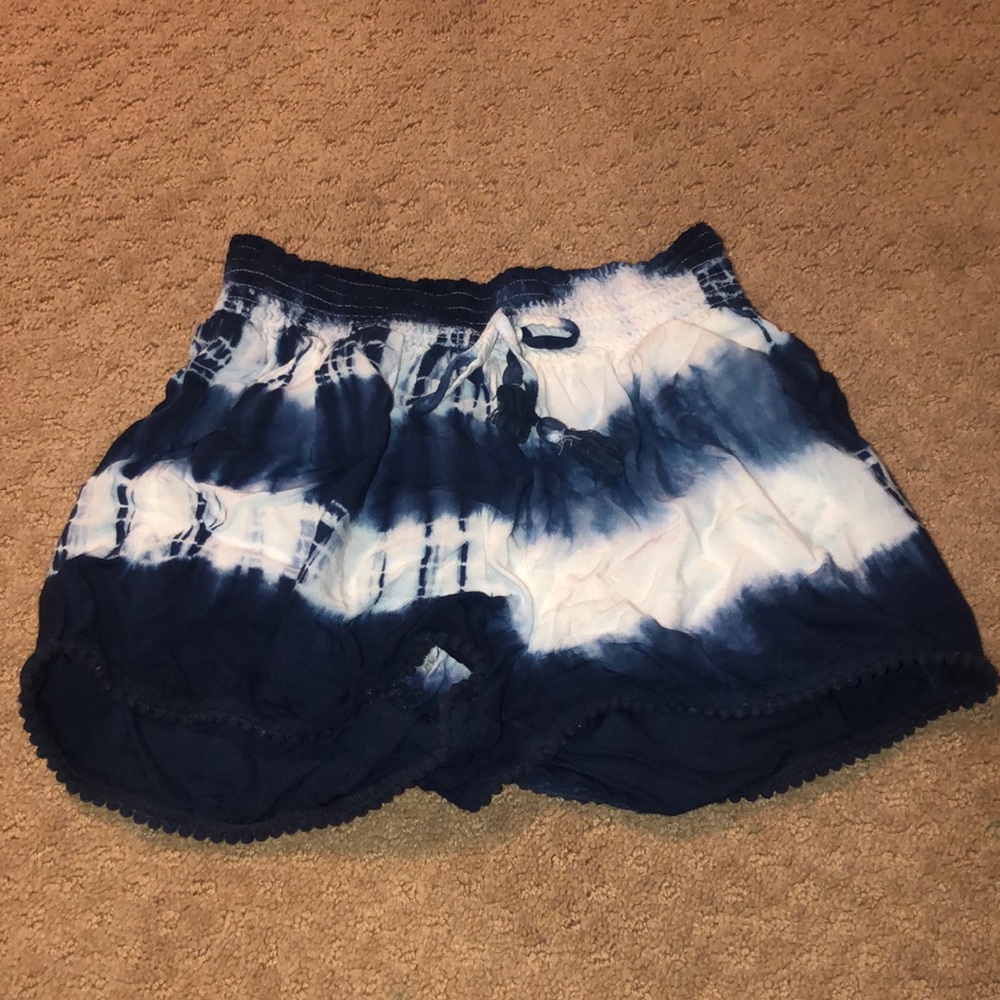 tie dye shorts